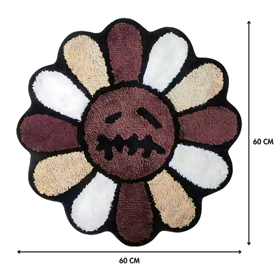 La Flame x Murakami Flower Rug