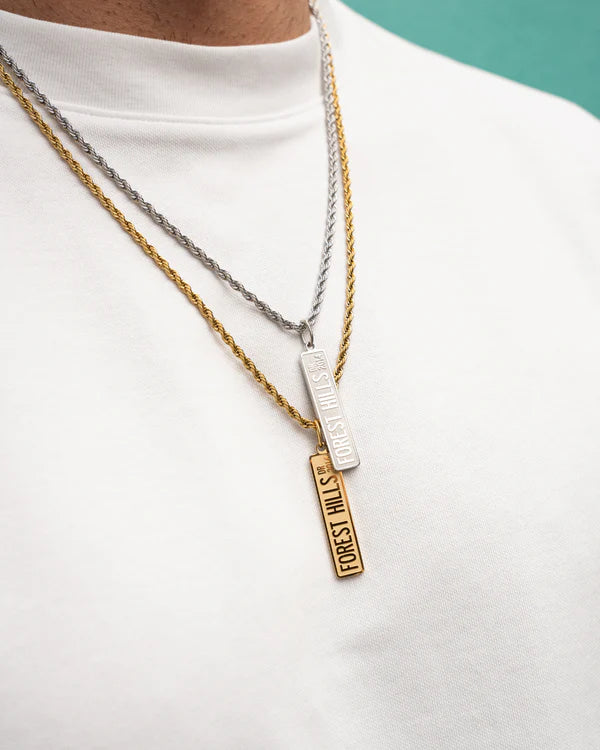 Forest Hills Pendant + Free Chain