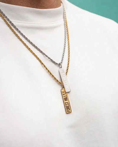 Forest Hills Pendant + Free Chain