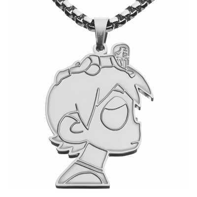 Uzi Pendant + Free Chain