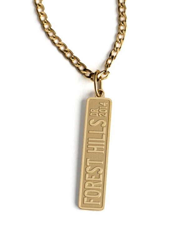 Forest Hills Pendant + Free Chain