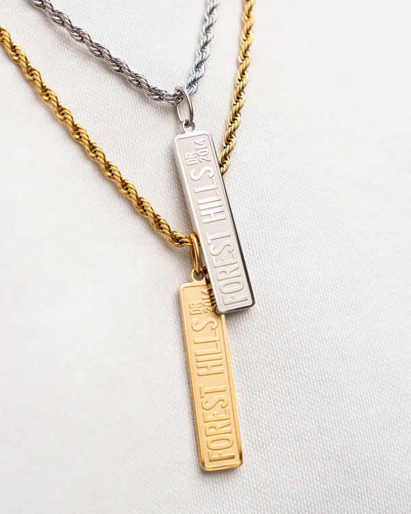 Forest Hills Pendant + Free Chain