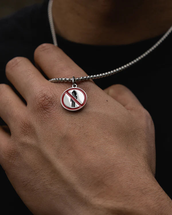 No Bystanders Pendant + Free Chain