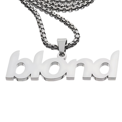 Blond Pendant 2.0 + Free Chain
