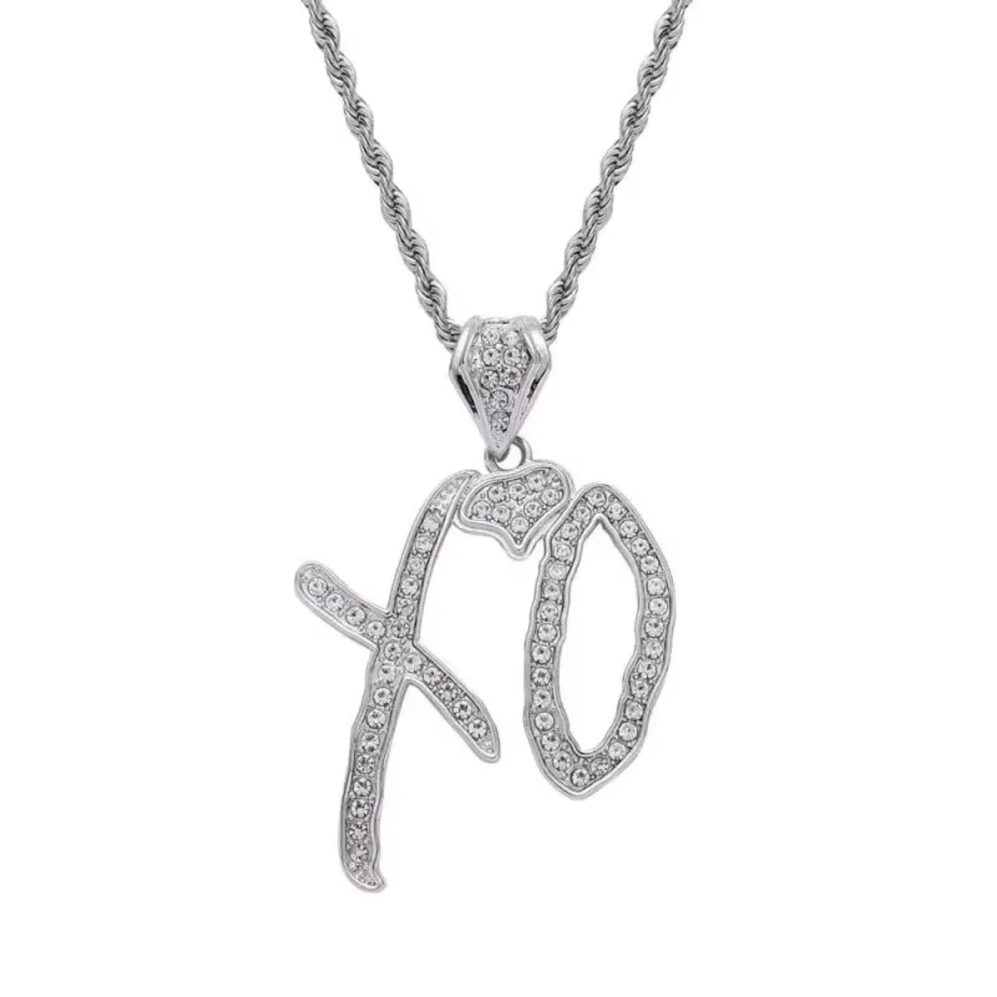 XO Pendant + Free Chain