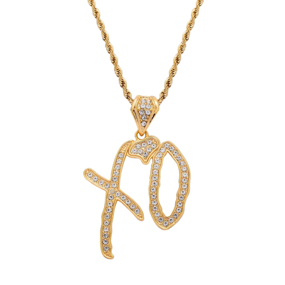 XO Pendant + Free Chain