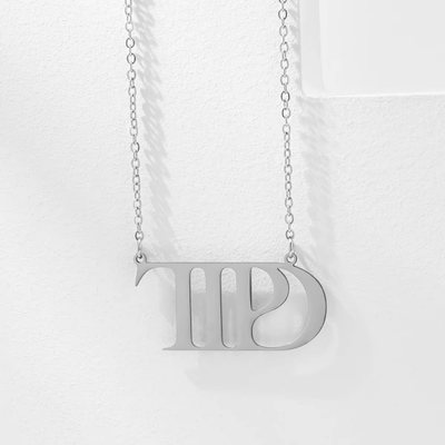 T-Swift TTPD Pendant + Free Chain