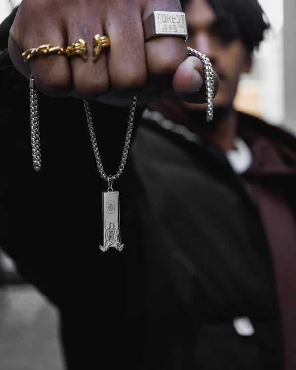 Swimming Pendant + Free Chain