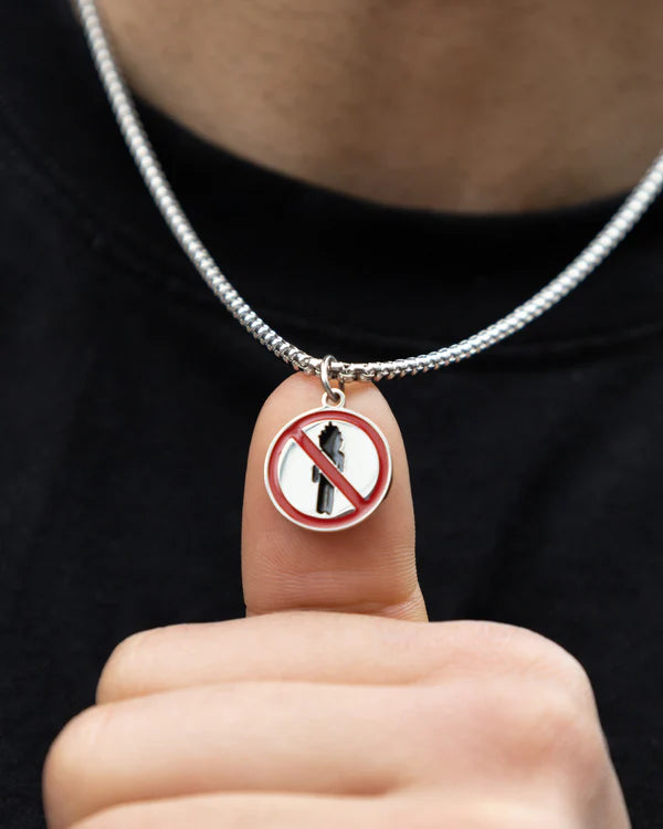 No Bystanders Pendant + Free Chain