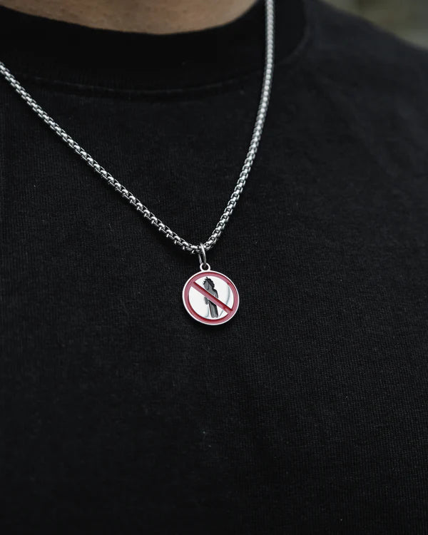 No Bystanders Pendant + Free Chain
