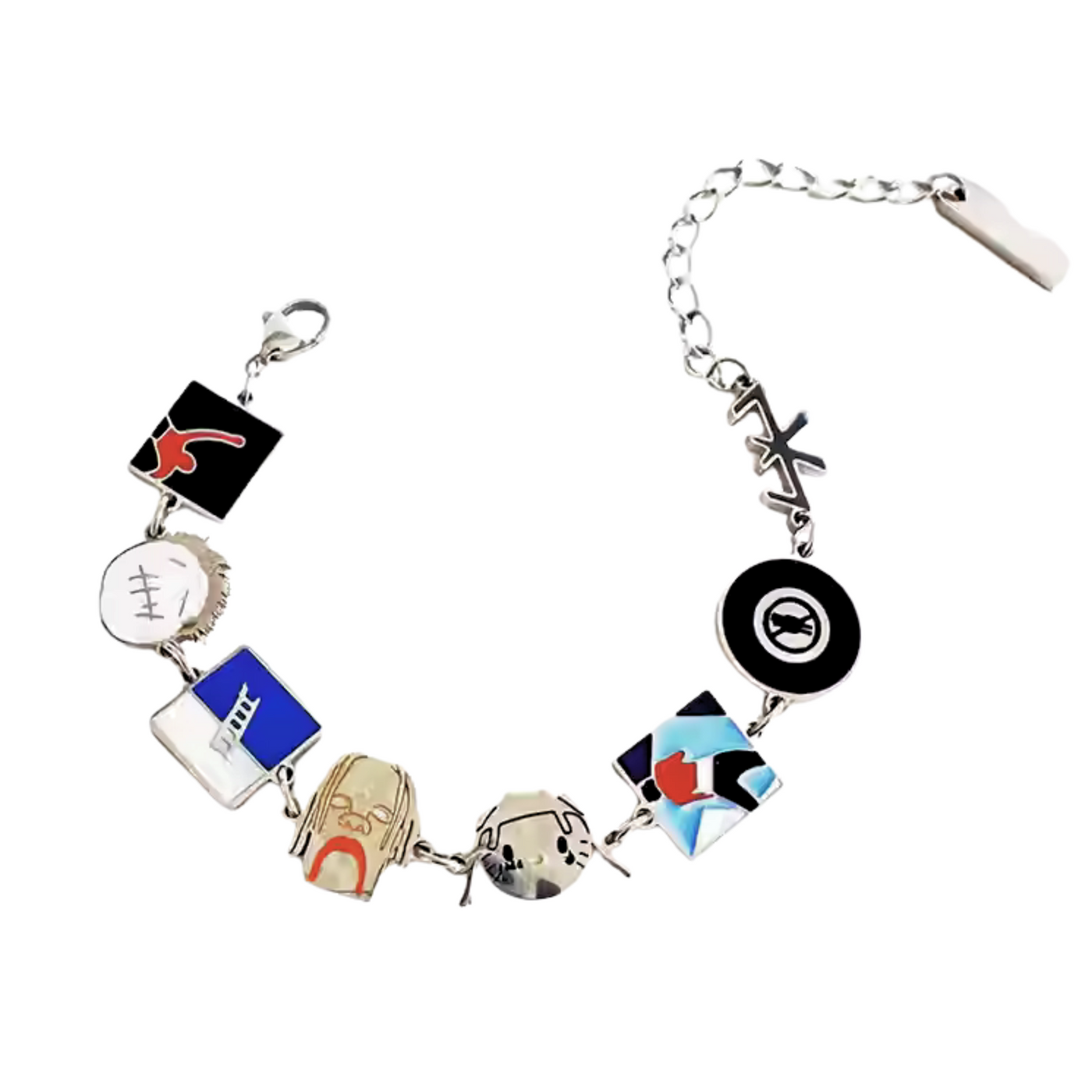 La Flame Bracelet With 7 Iconic Charms