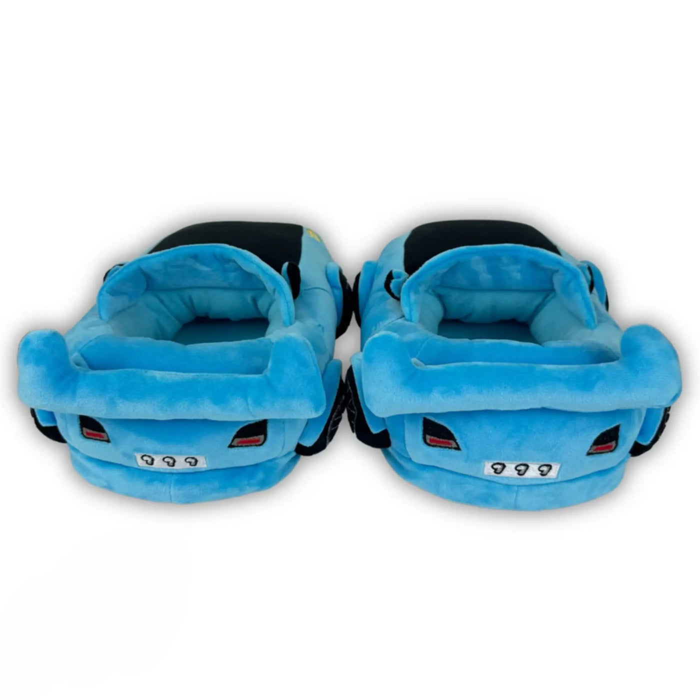 GBGR Blue Racer Car Slippers – One Size Fits All