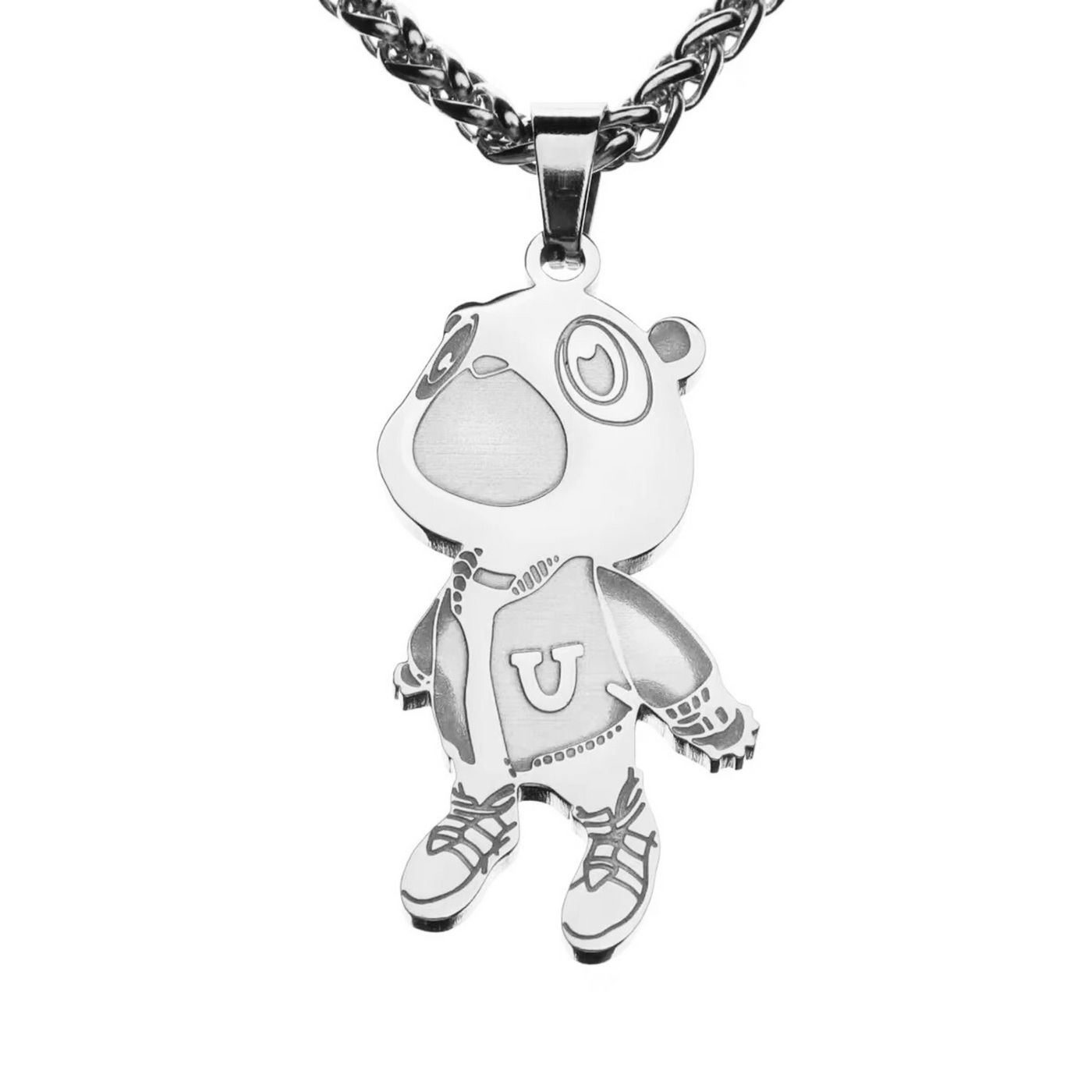 Graduation Bear Pendant + Free Chain