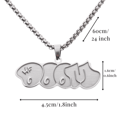 DOOM Mask Pendant + Free Chain