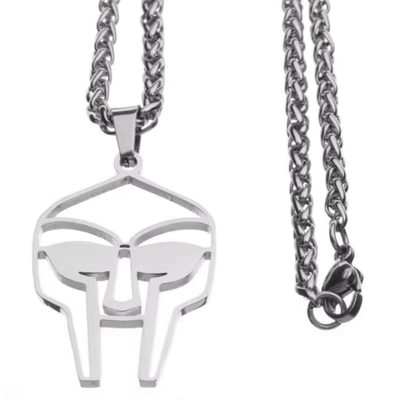 Mask Pendant + Free Chain
