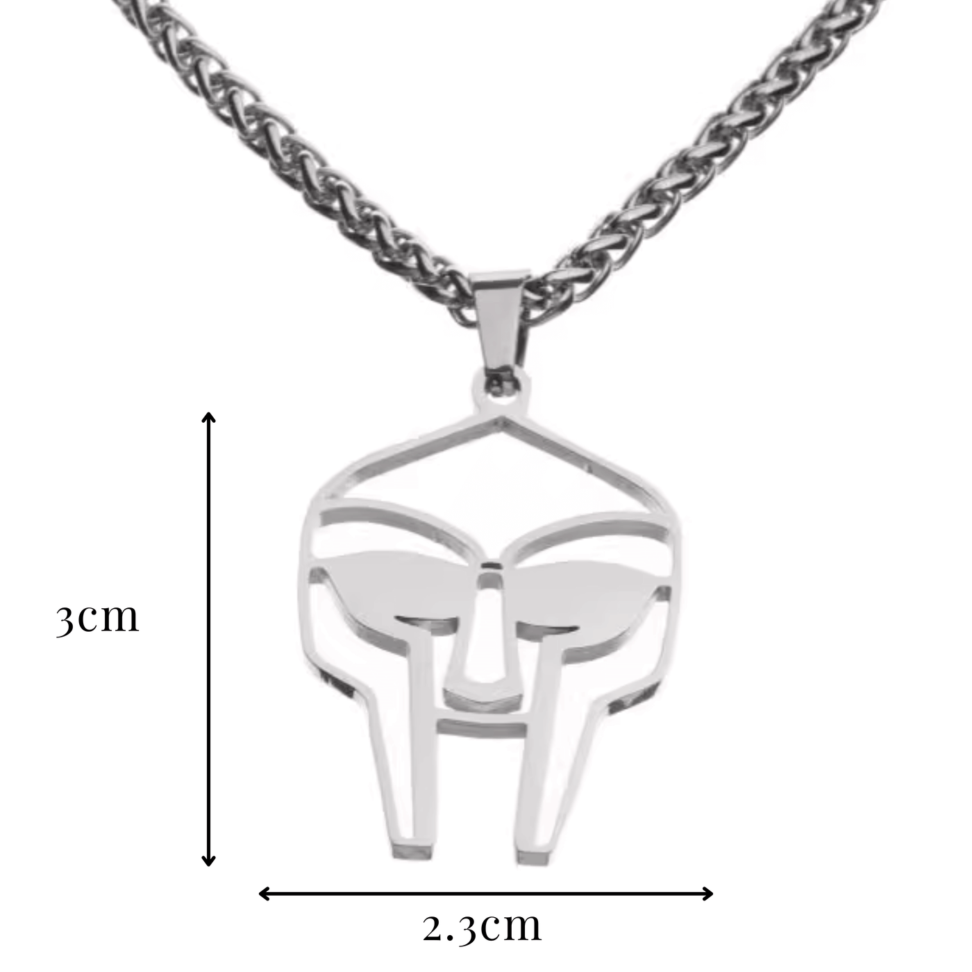Mask Pendant + Free Chain
