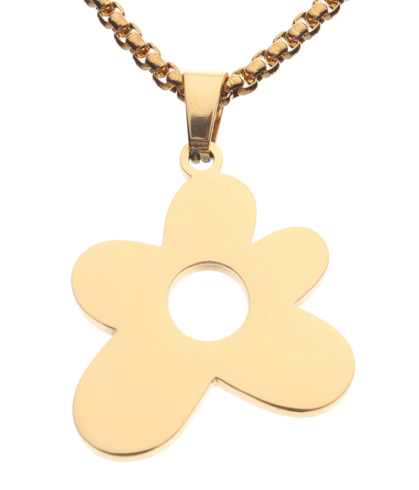 Flower Power Pendant + Free Chain