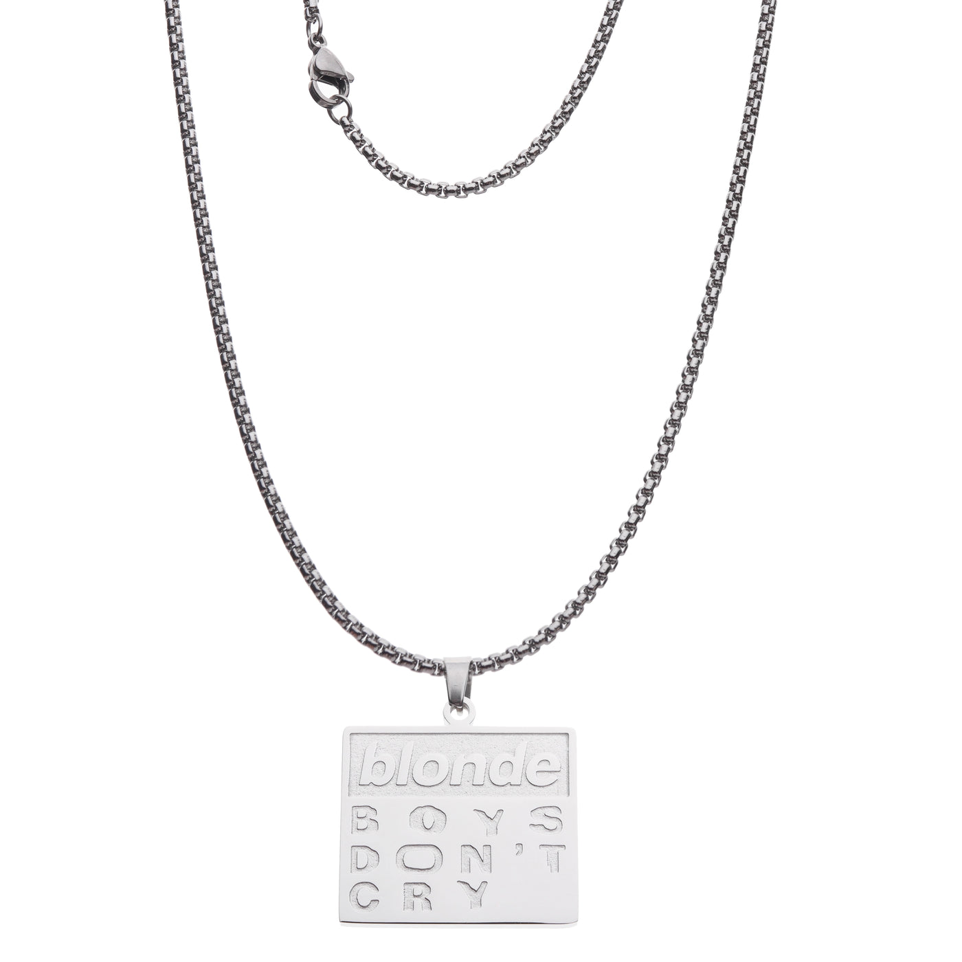 Cry No More Pendant + Free Chain