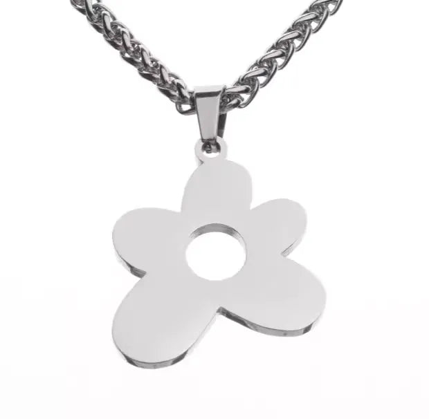 Flower Power Pendant + Free Chain