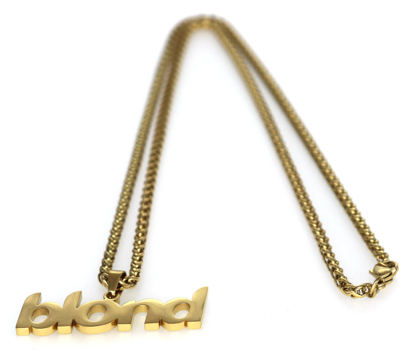 Blond Pendant 2.0 + Free Chain
