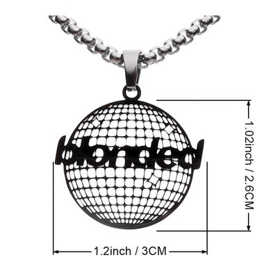 Lost in the World Globe Pendant + Free Chain