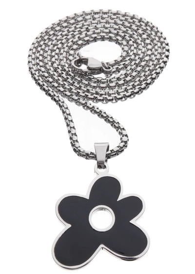 Flower Power Pendant + Free Chain