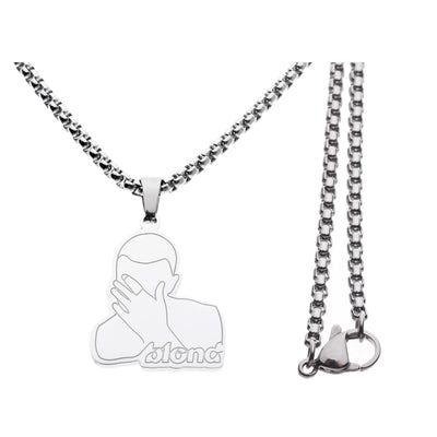 Blond Pendant + Free Chain