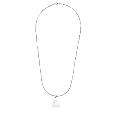 Blond Pendant + Free Chain