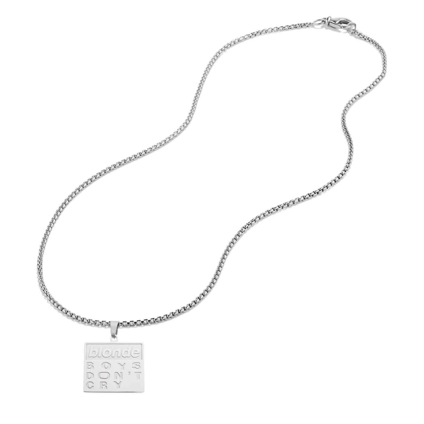 Cry No More Pendant + Free Chain