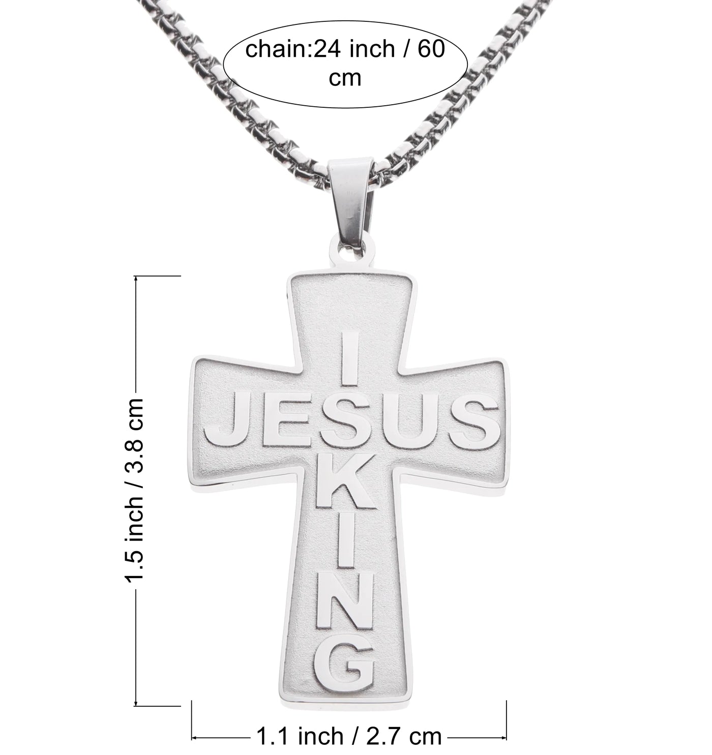 Jesus Pendant + Free Chain