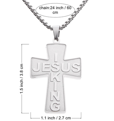 Jesus Pendant + Free Chain