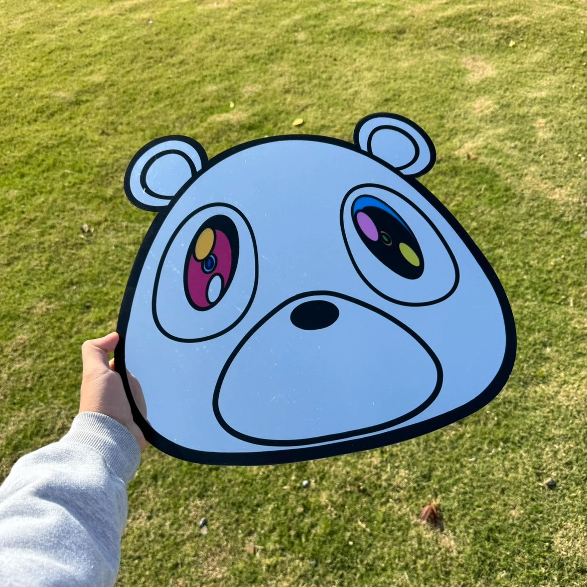 Graduation Bear Mirror (Adhesive Back)