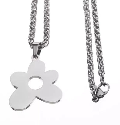 Flower Power Pendant + Free Chain