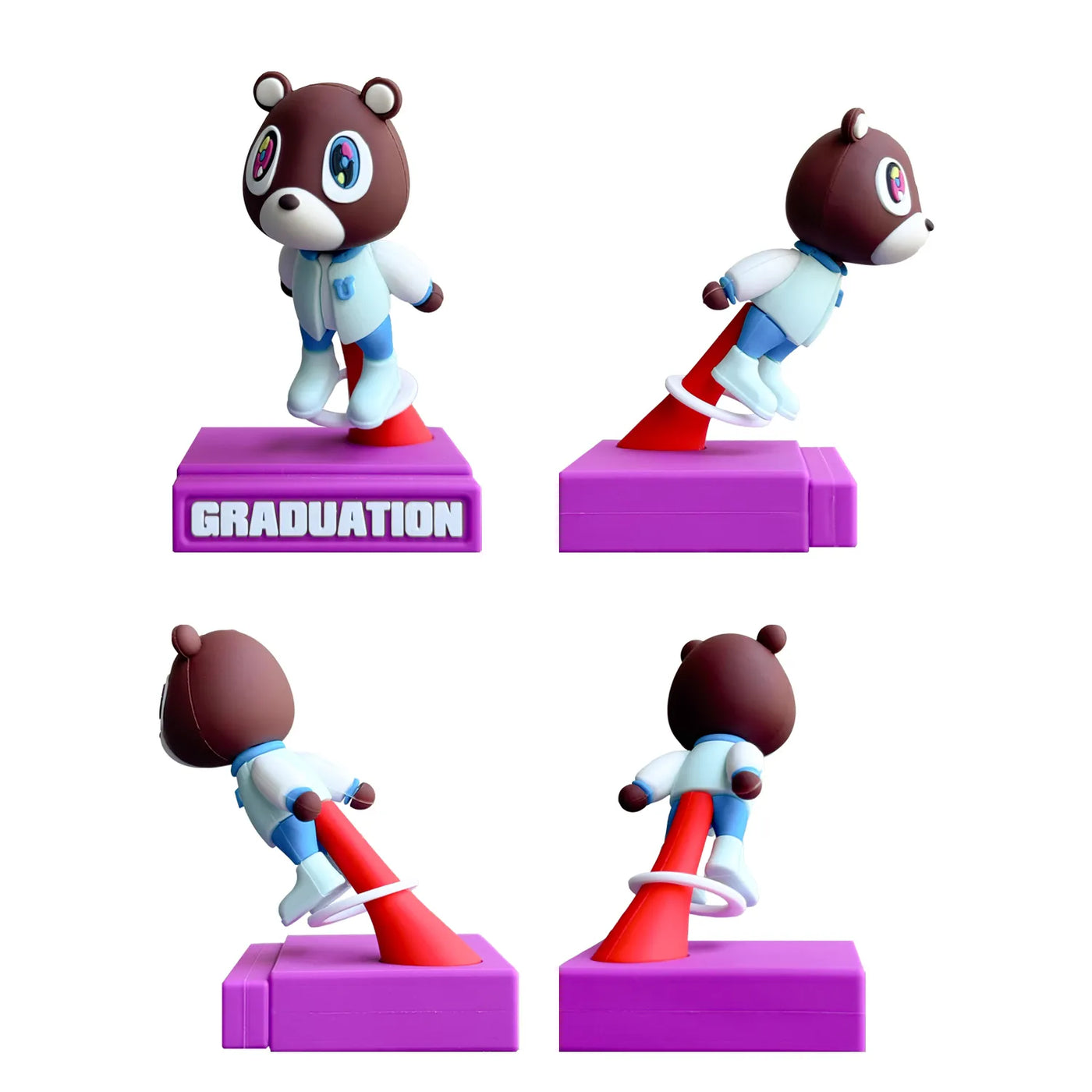 Graduation Bear Figure