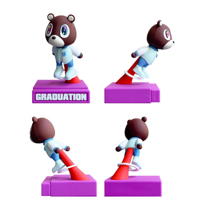Graduation Bear Figure