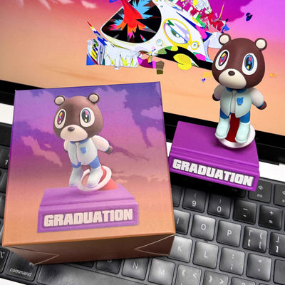 Graduation Bear Figure