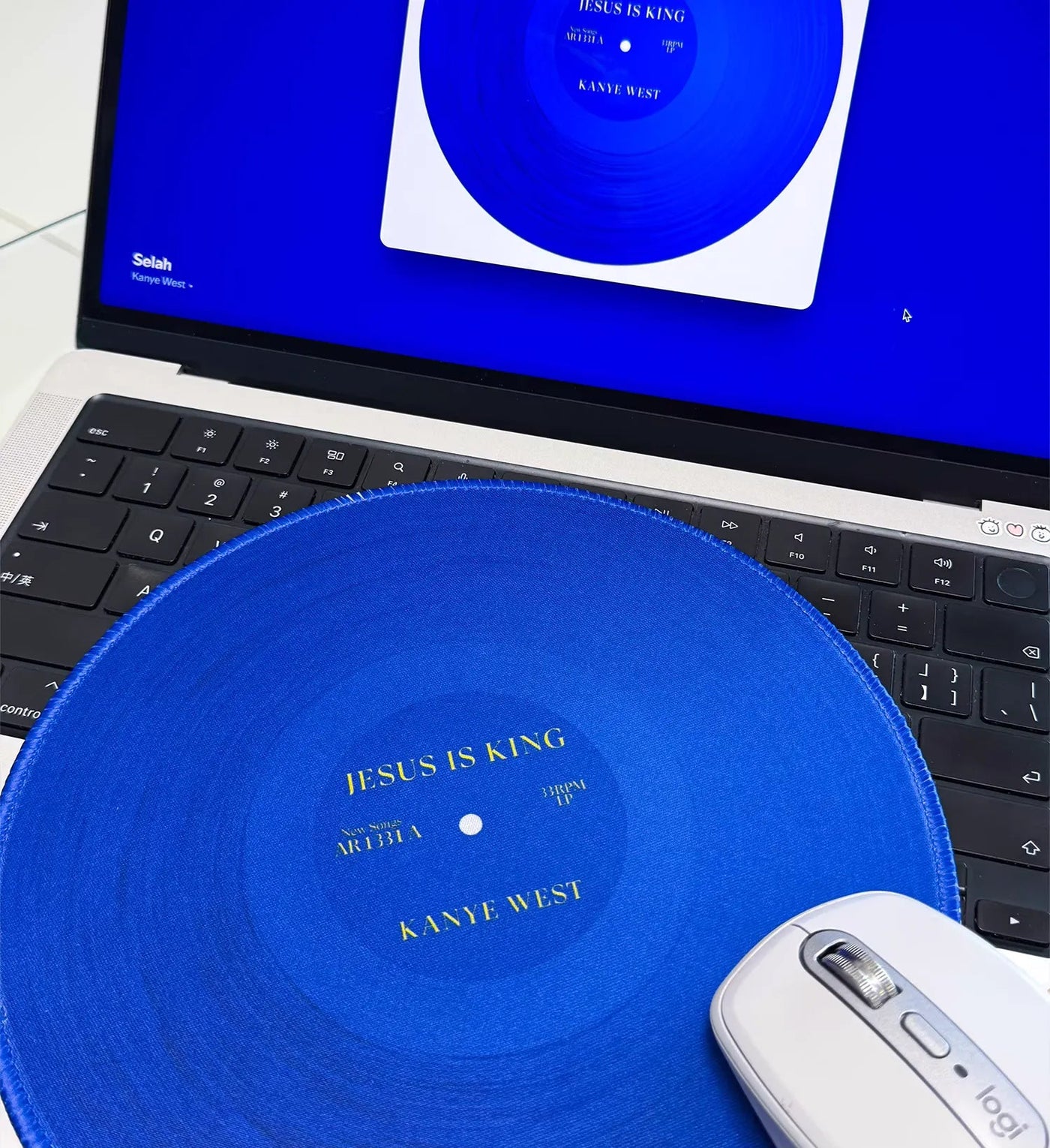 Blue YE King Mousepad