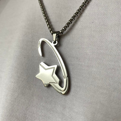 Shooting Star Pendant + Free Chain