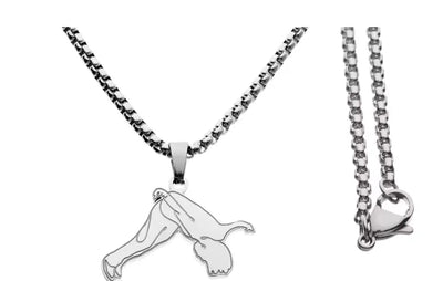 Die Lit Pendant + Free Chain