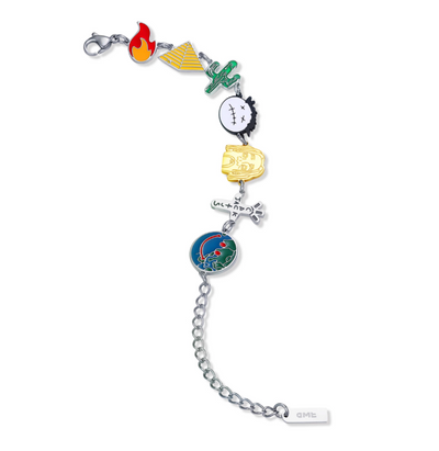 La Flame Bracelet With 7 Iconic Charms