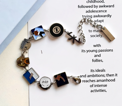 La Flame Bracelet With 7 Iconic Charms