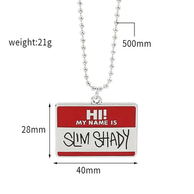 Shady Pendant + Free Chain