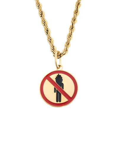 No Bystanders Pendant + Free Chain
