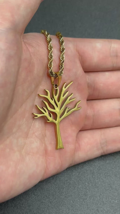 Tree of Life Pendant + Free Chain