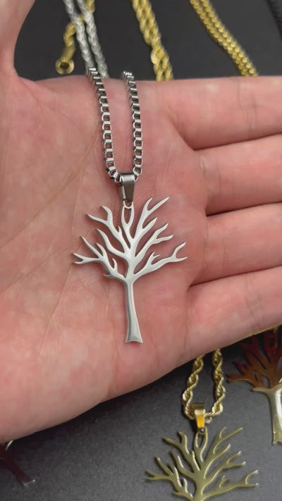 Tree of Life Pendant + Free Chain