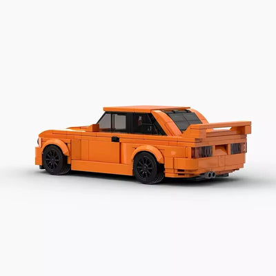 Nostalgia Orange Classic Car – 322 pcs Building Set